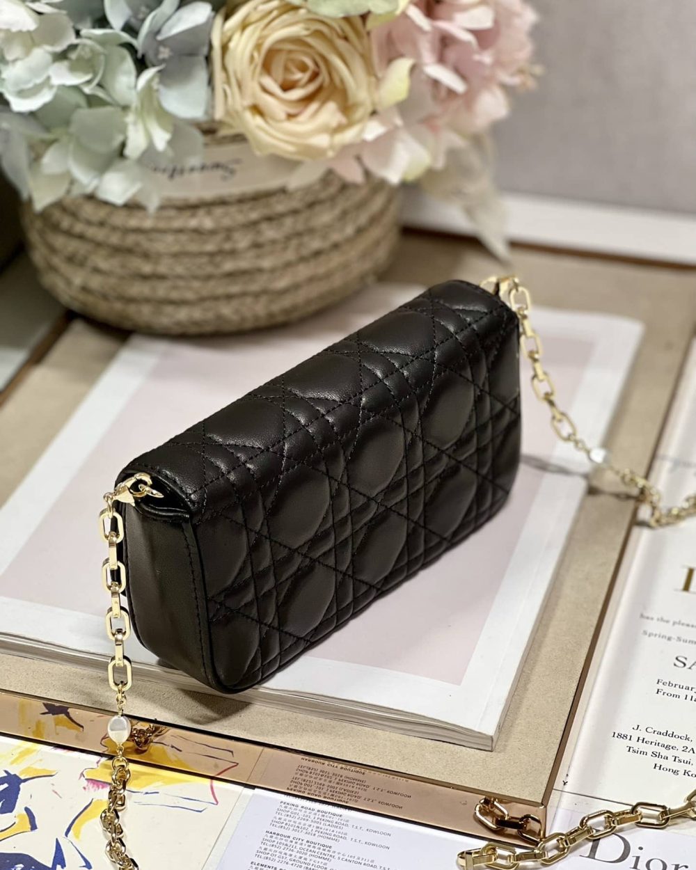 1:1 Replica Mini Miss Dior Bag White/ Black/ Blue/ Light Purple For Women 7 in/18.cm