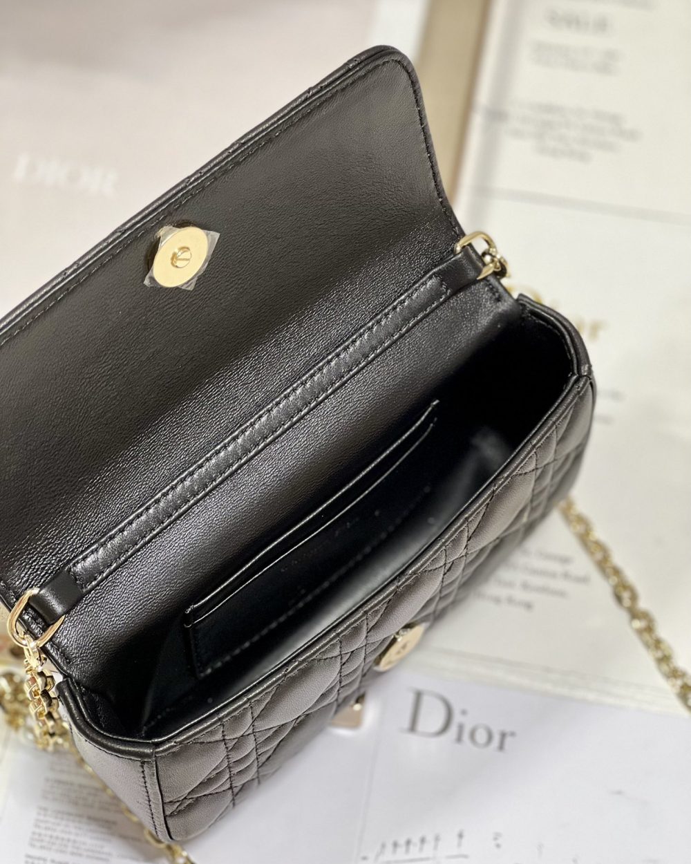 1:1 Replica Mini Miss Dior Bag White/ Black/ Blue/ Light Purple For Women 7 in/18.cm