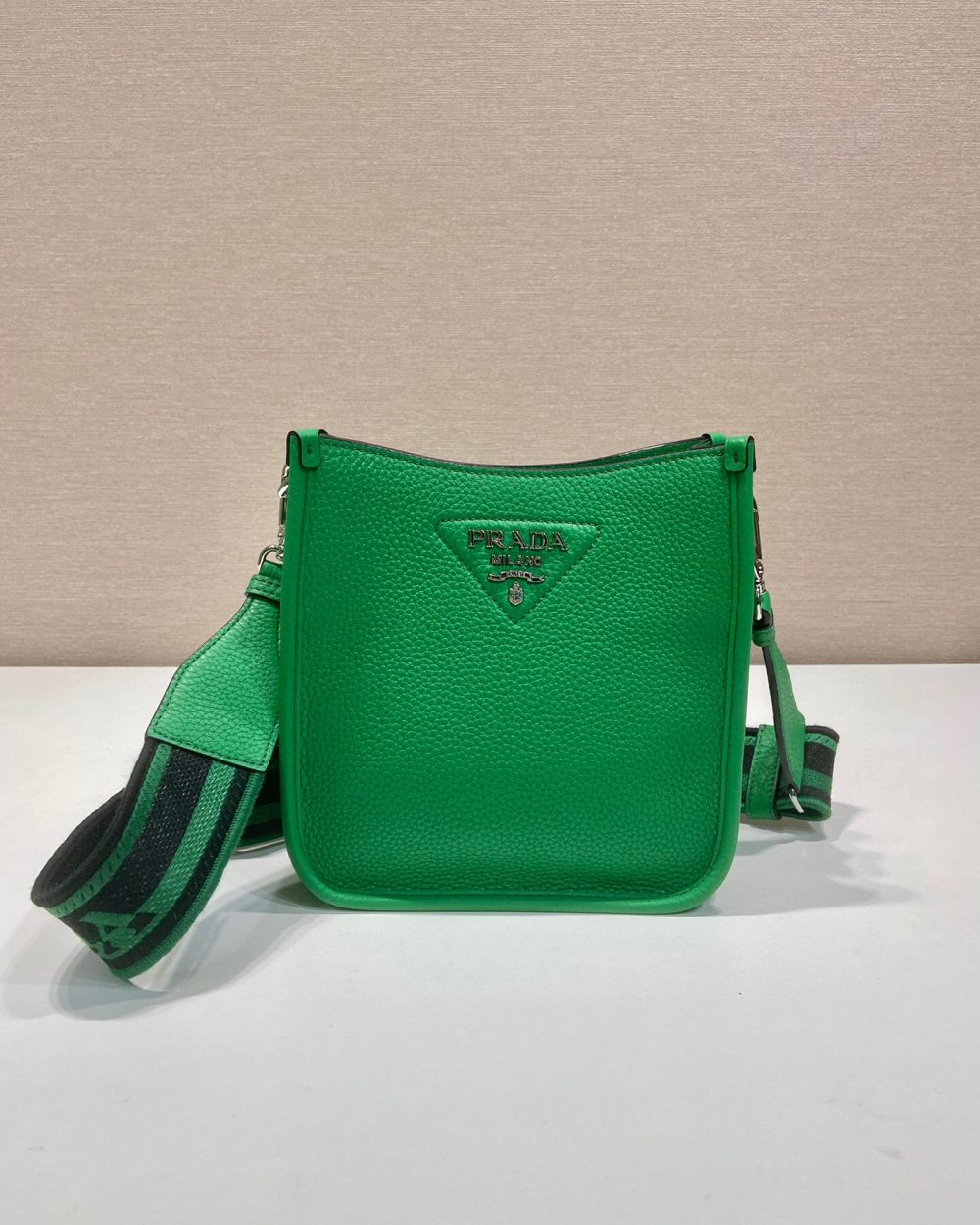 Mini Shoulder Bag In Green For Women 7.8 in/20cm 1BH191_2DKV_F0YFM_V_3OO