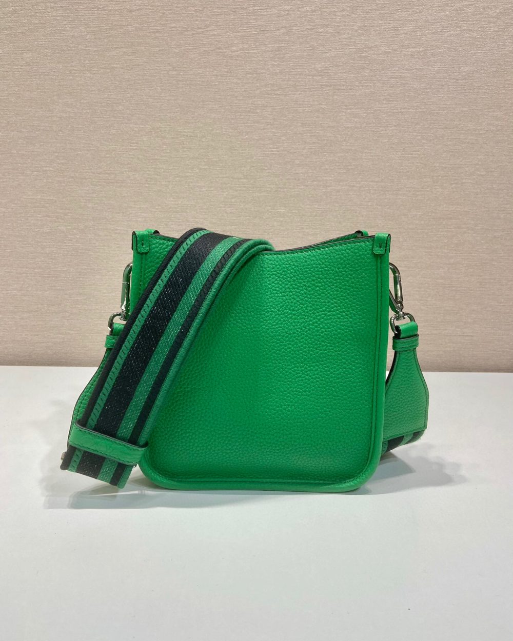 Mini Shoulder Bag In Green For Women 7.8 in/20cm 1BH191_2DKV_F0YFM_V_3OO