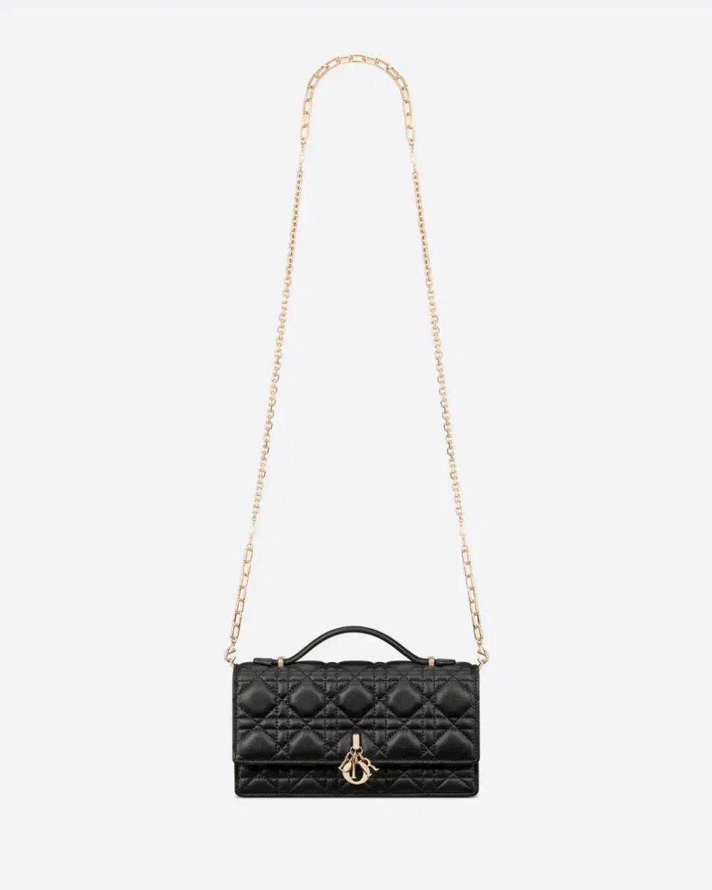 1:1 Replica Miss Dior Mini Bag Black For Women S0980ONMJ_M900 8.5in/21cm