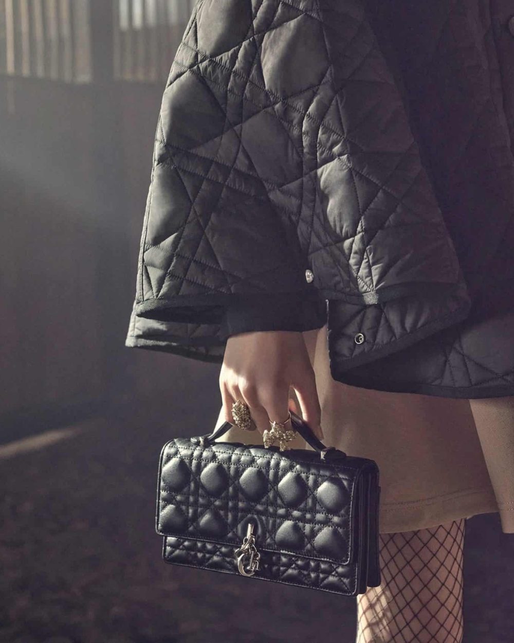 1:1 Replica Miss Dior Mini Bag Black For Women S0980ONMJ_M900 8.5in/21cm