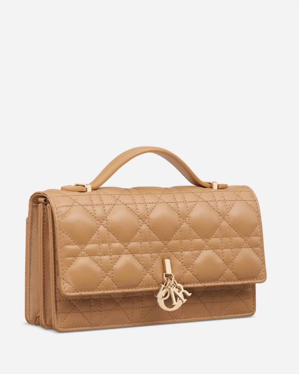 1:1 Replica Miss Dior Mini Bag Yellow For Women S0980ONMJ_M53U 8.5in/21cm