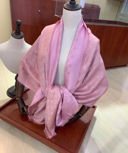 Monogram Classic Shawl Pink For Women M78904