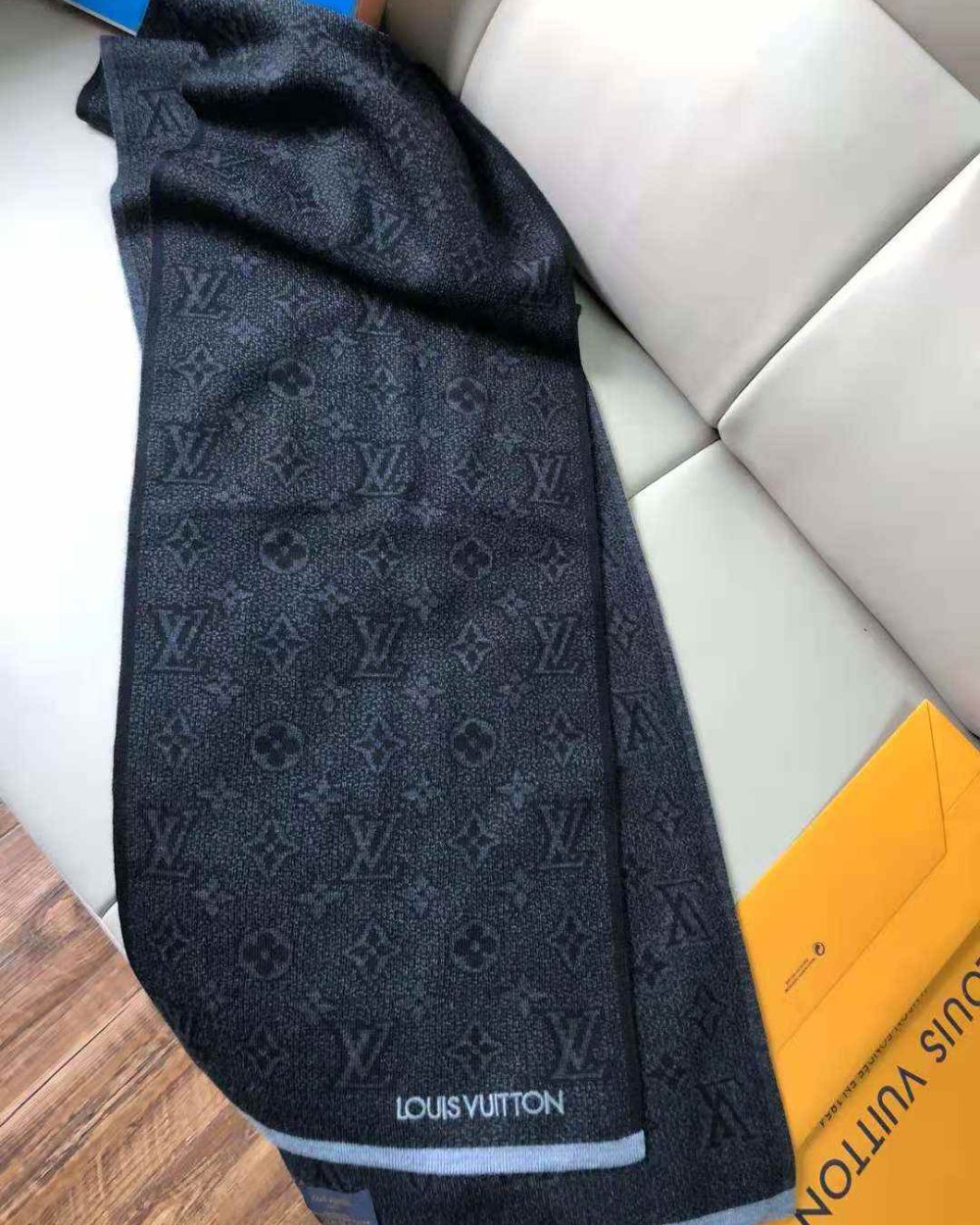 My Monogram Eclipse Scarf Black For Women 