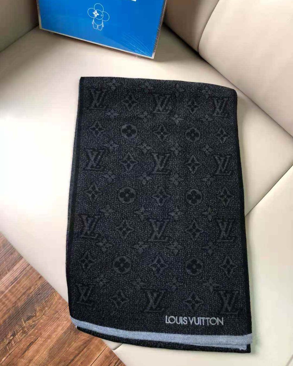 My Monogram Eclipse Scarf Black For Women 