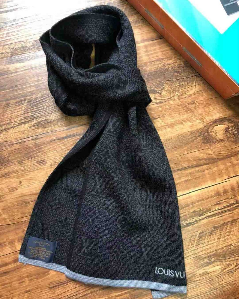My Monogram Eclipse Scarf Black For Women 