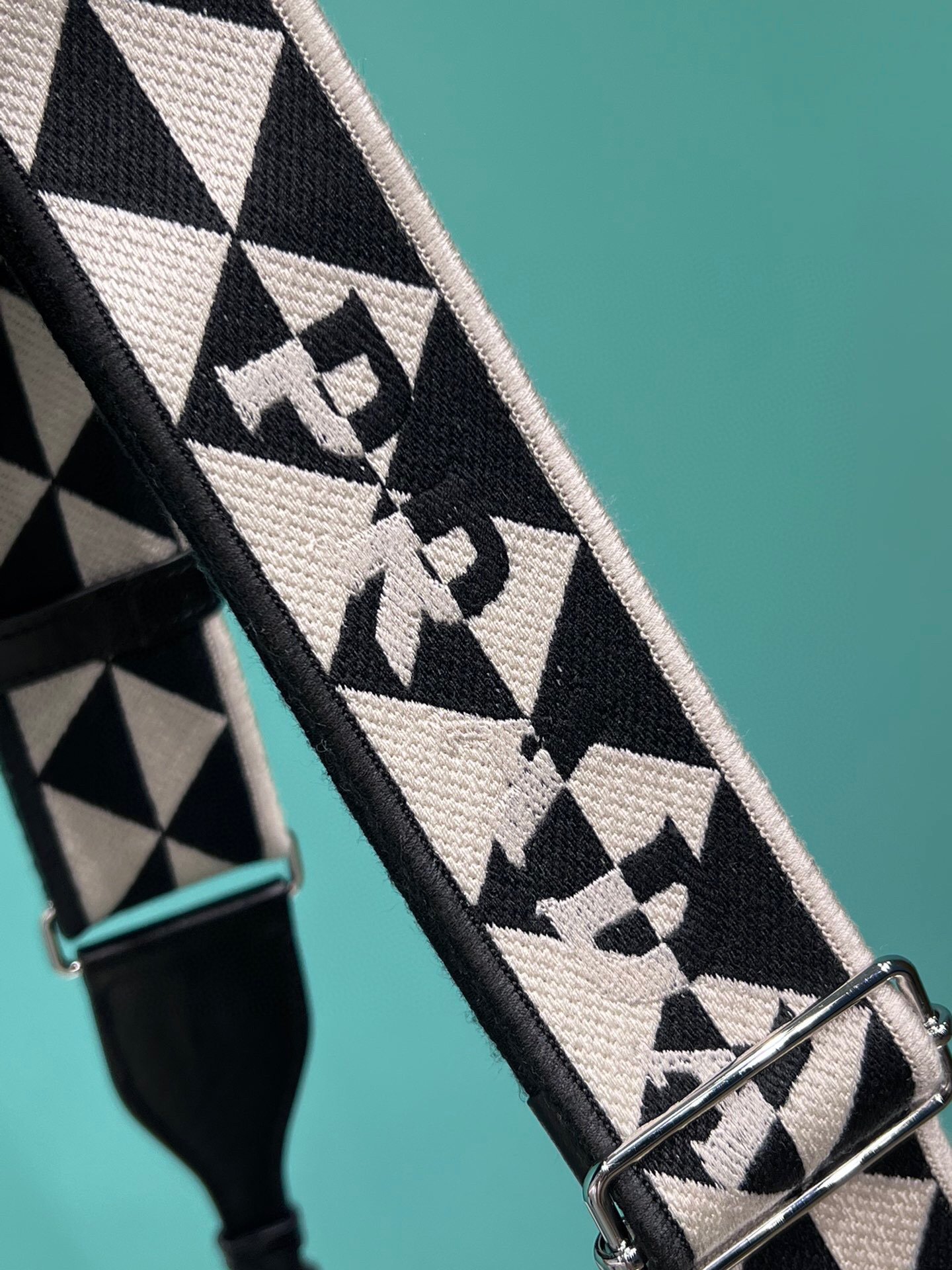 Nappa Antique Multi-Pocket Shoulder Bag In Grey/Black/Pink For Women 8.6 in/ 22cm 1BH198_UVL_F0480_V_4OO - Image 17