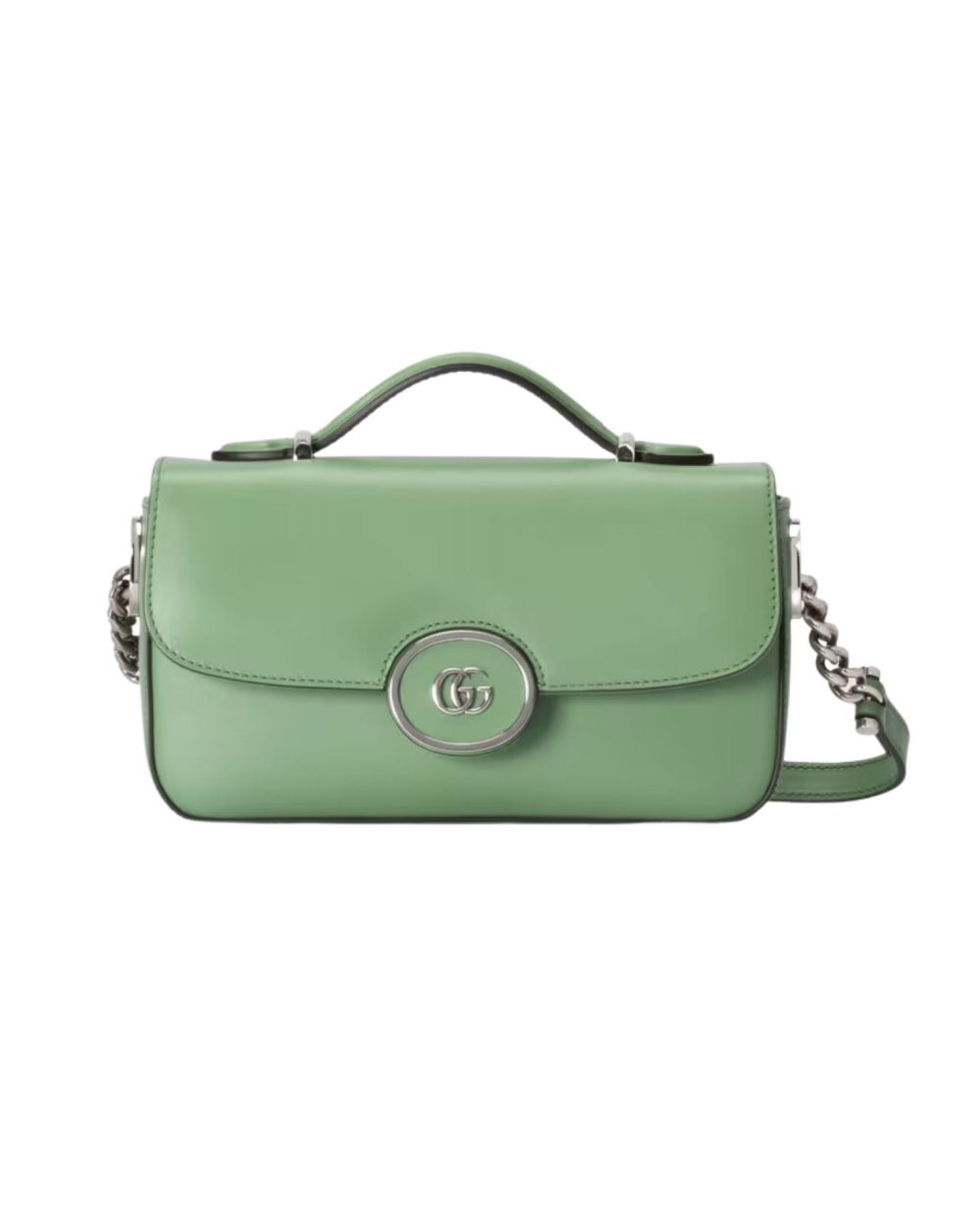 1:1 Replica Petite Mini Shoulder Bag Light Green For Women 739722 AABSG 3509 8.2in/20.8cm