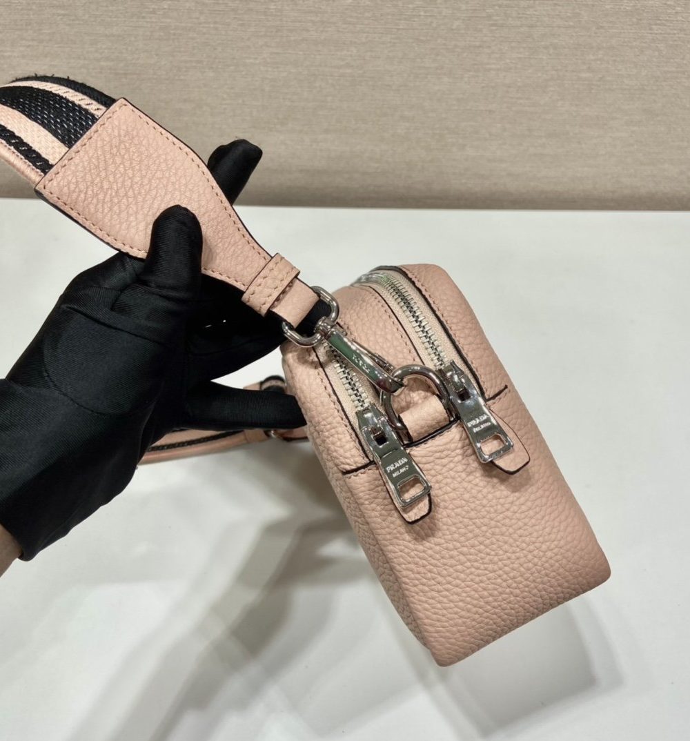 Prada Bag With Shoulder Strap Beige For Women, Women's Bags 8.6in/22cm 1BH082_2DKV_F02YP_V_3OM