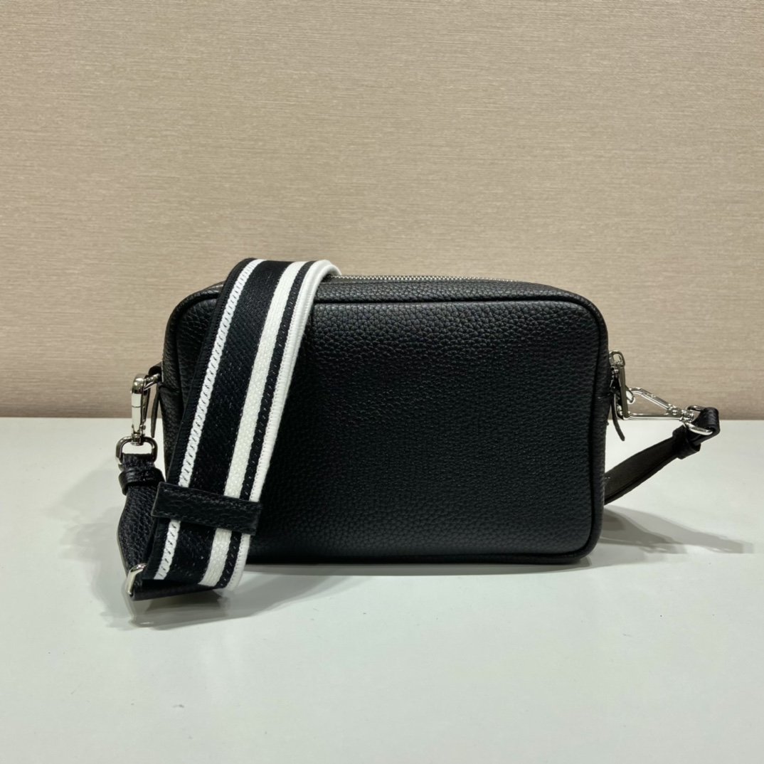 Prada Bag With Shoulder Strap Black For Women, Women's Bags 8.6in/22cm 1BH082_2DKV_F0002_V_3OM - Image 2