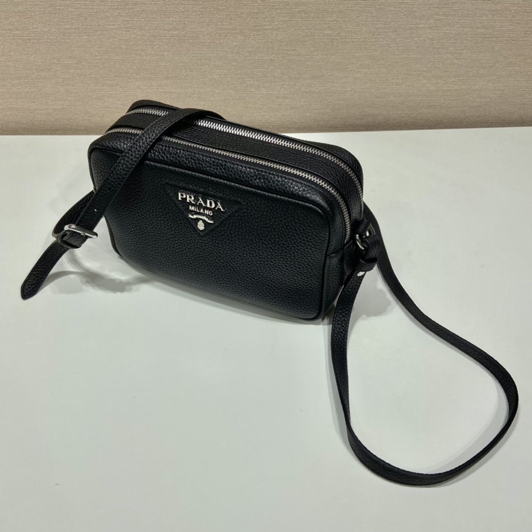 Prada Bag With Shoulder Strap Black For Women, Women's Bags 8.6in/22cm 1BH082_2DKV_F0002_V_3OM - Image 4