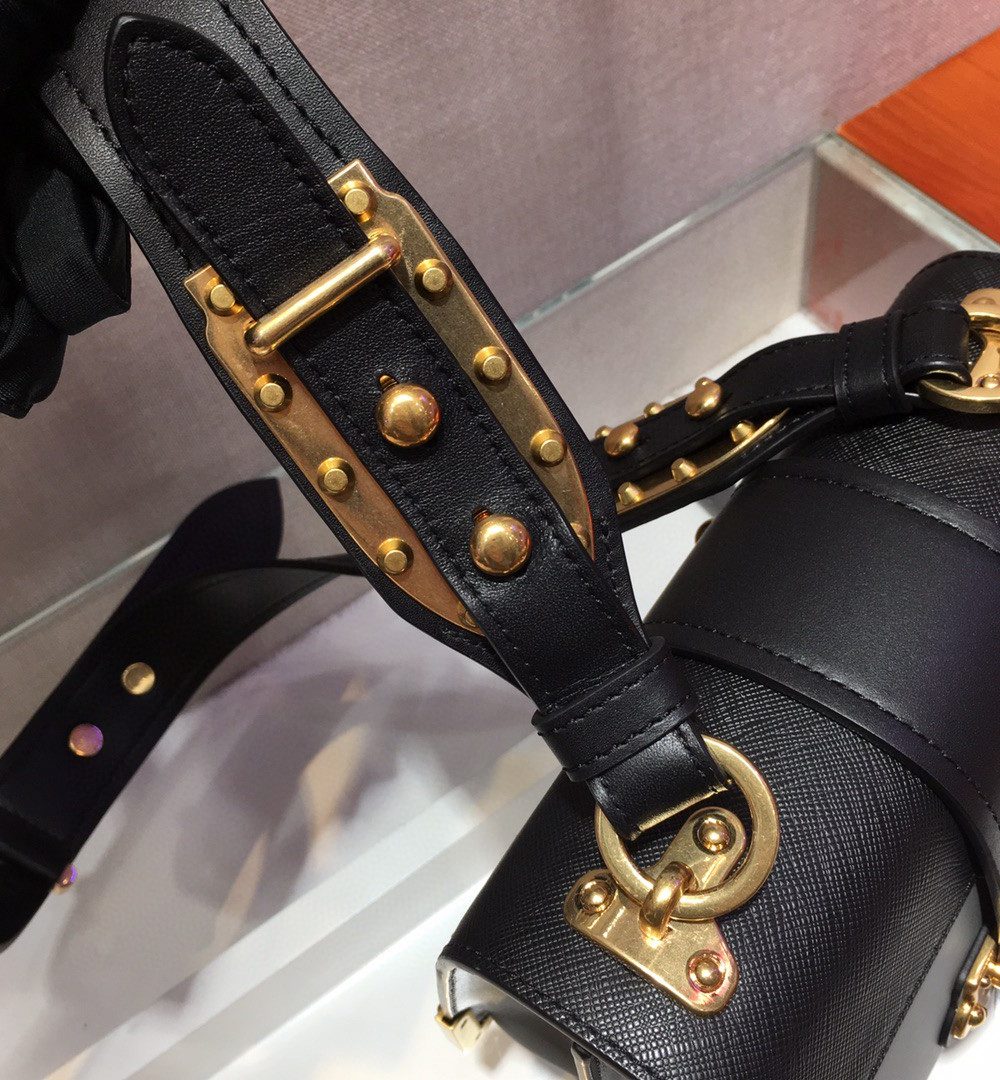 Prada Cahier Bag Grey For Women, Women's Bags 7.9in/20cm