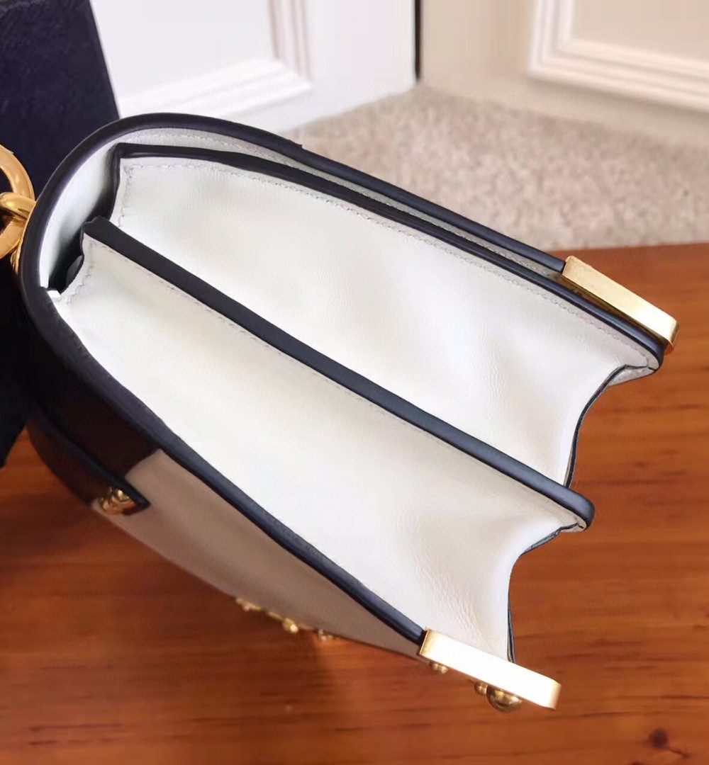 Prada Cahier Bag White For Women, Women's Bags 7.9in/20cm