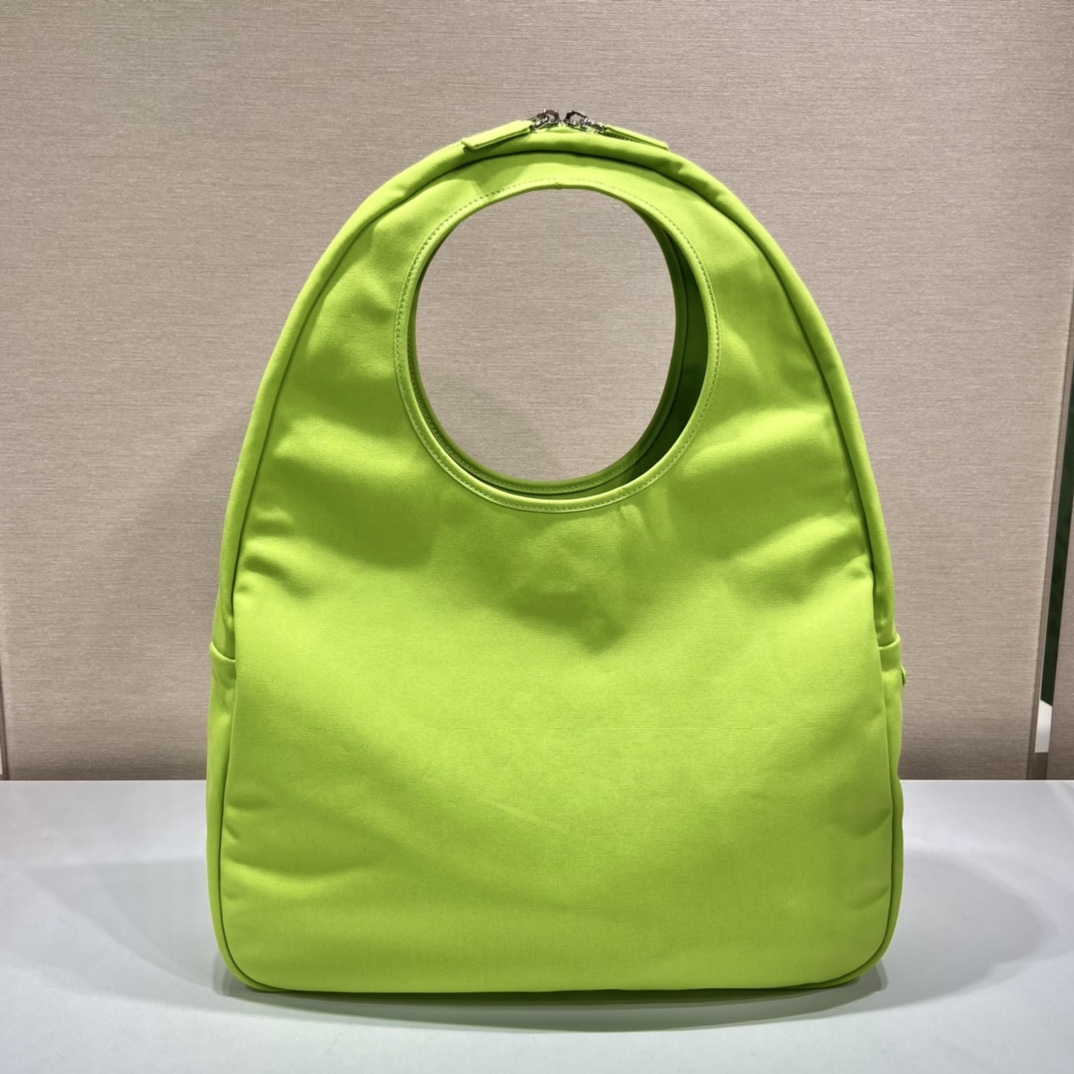 Prada Canvas Hobo Bag Yellow For Women, Women's Bags 25.6in/65cm - Image 4