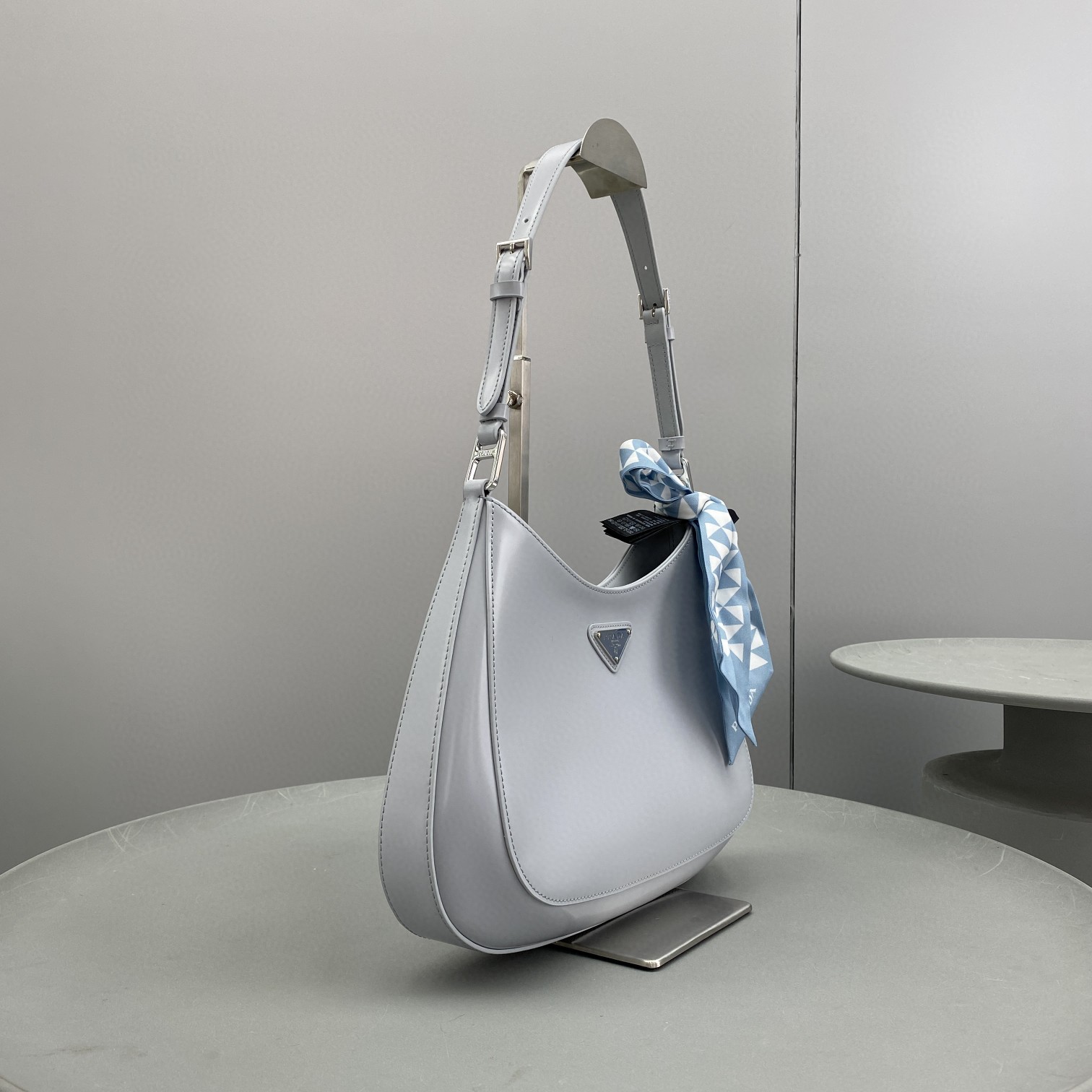 Prada Cleo Brushed Shoulder Bag Jade Green For Women, Women's Bags 11.8in/30cm - Image 5