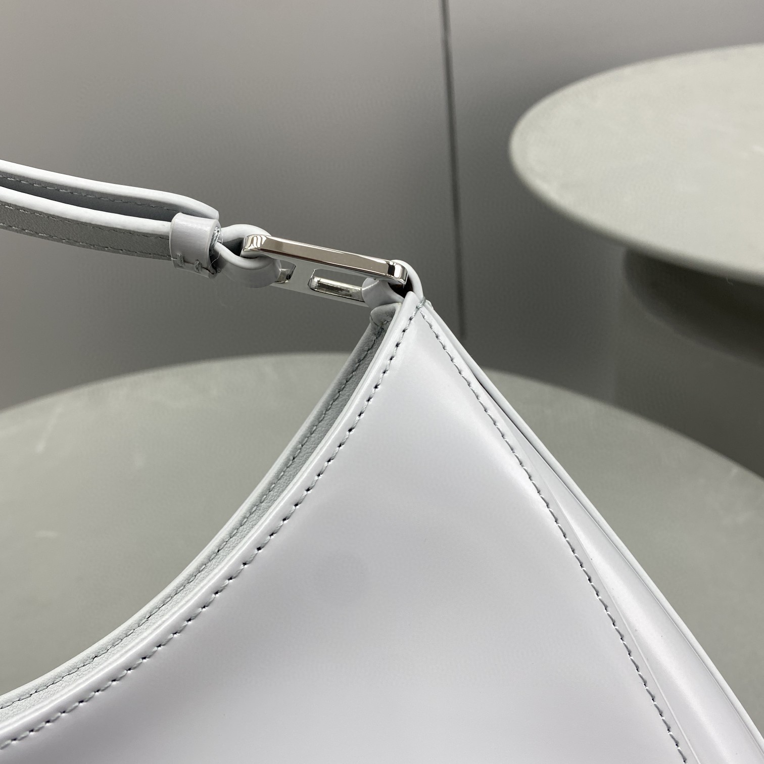 Prada Cleo Brushed Shoulder Bag Jade Green For Women, Women's Bags 11.8in/30cm - Image 6