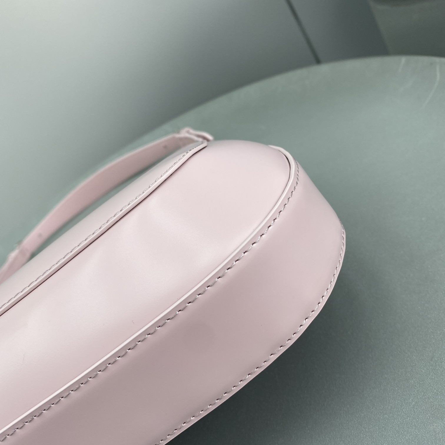 Prada Cleo Brushed Shoulder Bag Pink For Women, Women's Bags 11.8in/30cm - Image 2