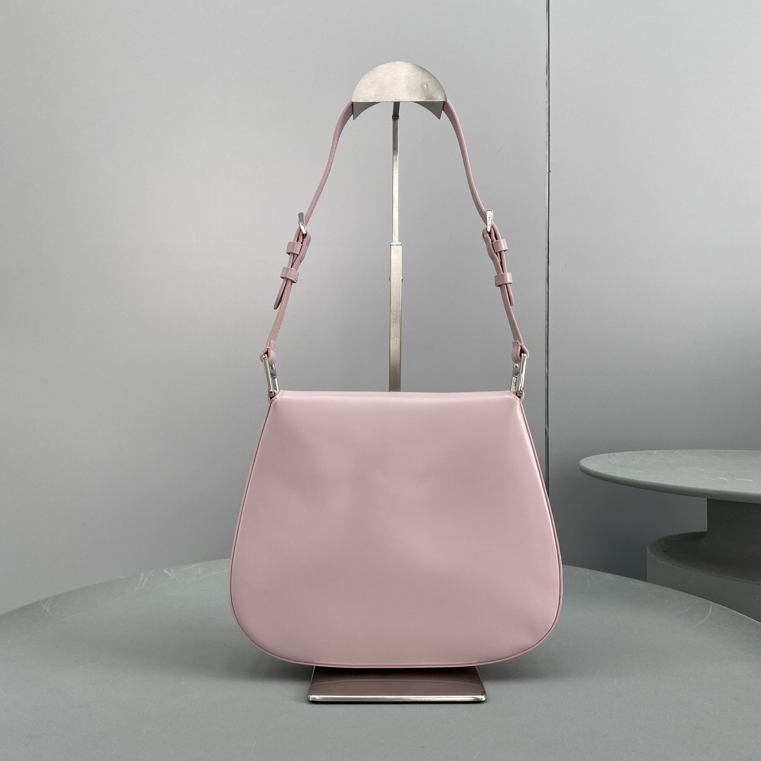 Prada Cleo Brushed Shoulder Bag With Flap Pink For Women, Women's Bags 9in/23cm - Image 3
