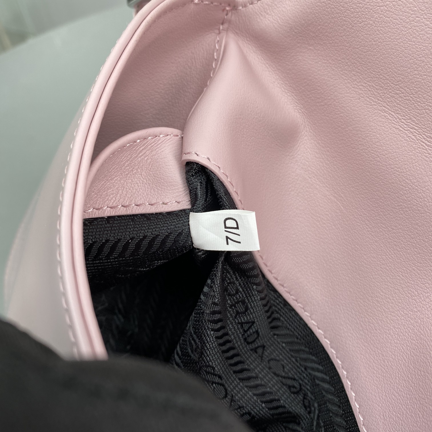 Prada Cleo Brushed Shoulder Bag With Flap Pink For Women, Women's Bags 9in/23cm - Image 4