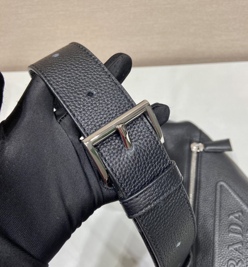 Prada Cross Bag Black For Women, Women's Bags 12.6in/32cm 2VZ098_2BBE_F0002_V_OLO