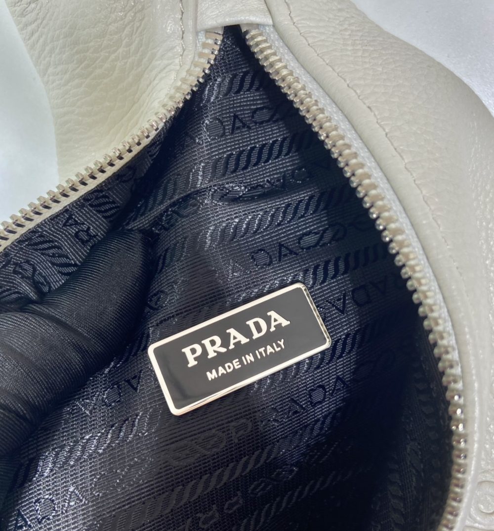 Prada Cross Bag White For Women, Women's Bags 12.6in/32cm 2VZ098_2BBE_F0K74_V_OLO