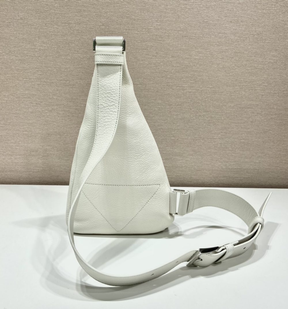 Prada Cross Bag White For Women, Women's Bags 12.6in/32cm 2VZ098_2BBE_F0K74_V_OLO