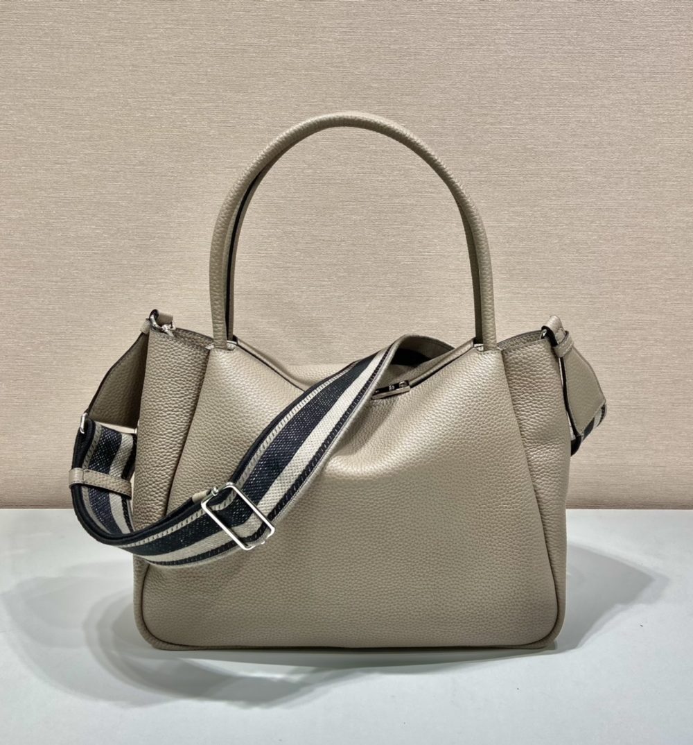 Prada Large Handbag Beige For Women, Women's Bags 9in/23cm