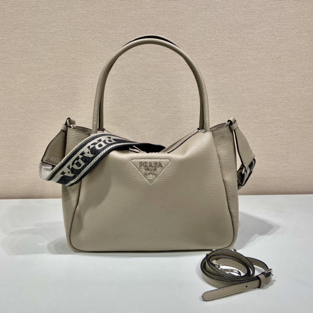 Prada Large Handbag Beige For Women, Women's Bags 9in/23cm