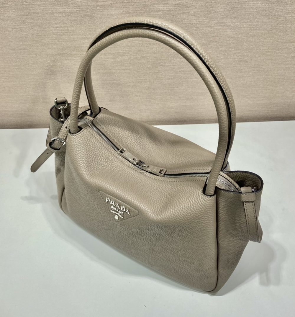 Prada Large Handbag Beige For Women, Women's Bags 9in/23cm