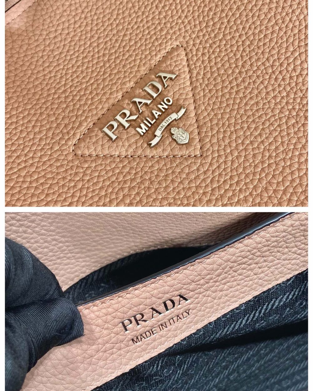 Prada Large Handbag Beige For Women, Women's Bags 9in/23cm