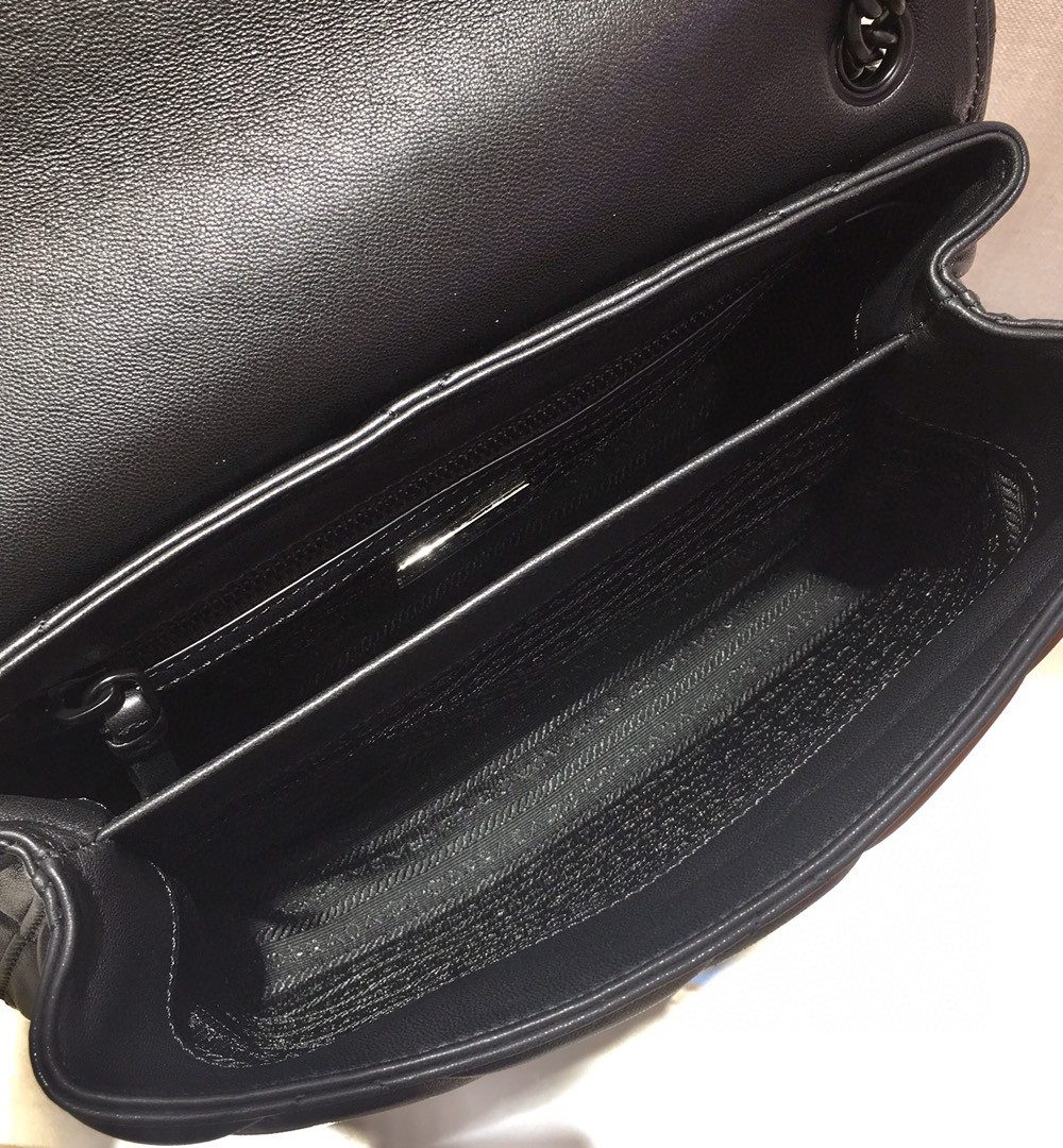 Prada Large Nappa Spectrum Bag Black For Women, Women's Bags 10.6in/27cm 1BD231_WDF0_F0ES9_V_OOO