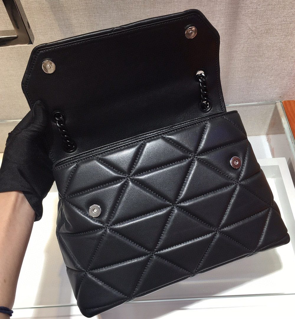 Prada Large Nappa Spectrum Bag Black For Women, Women's Bags 10.6in/27cm 1BD231_WDF0_F0ES9_V_OOO