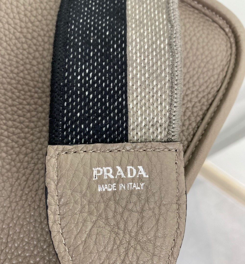 Prada Mini Shoulder Bag Beige For Women, Women's Bags 7.9in/20cm
