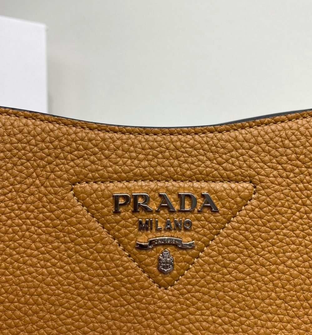 Prada Mini Shoulder Bag Brown For Women, Women's Bags 7.9in/20cm 1BH191_2DKV_F02Z8_V_3OO