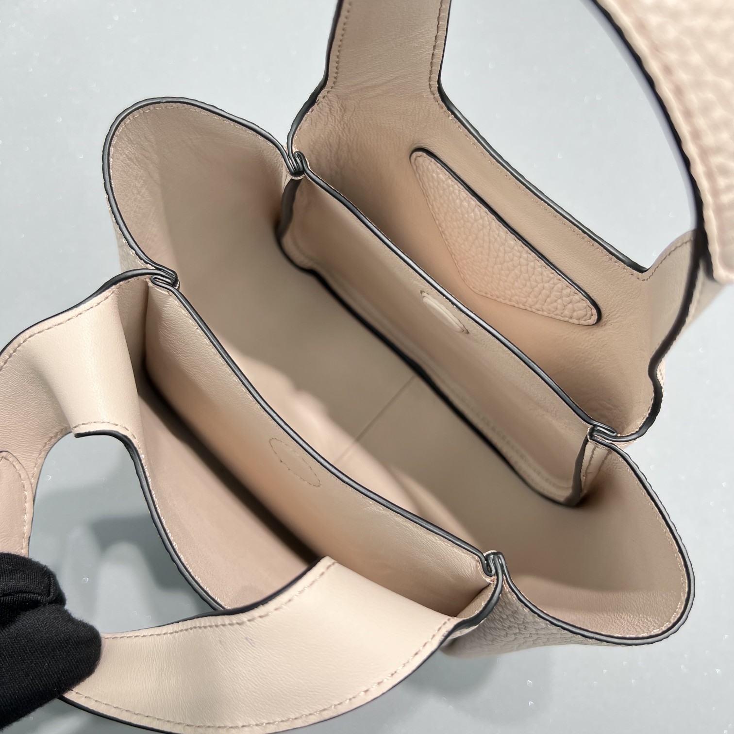 Prada Mini Tote Beige For Women, Women's Bags 7.5in/19cm - Image 5