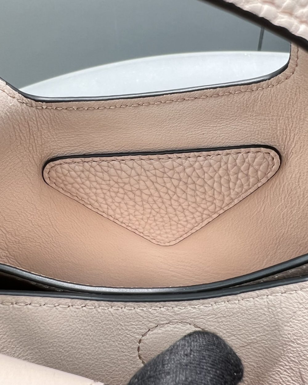 Prada Mini Tote Beige For Women, Women's Bags 7.5in/19cm