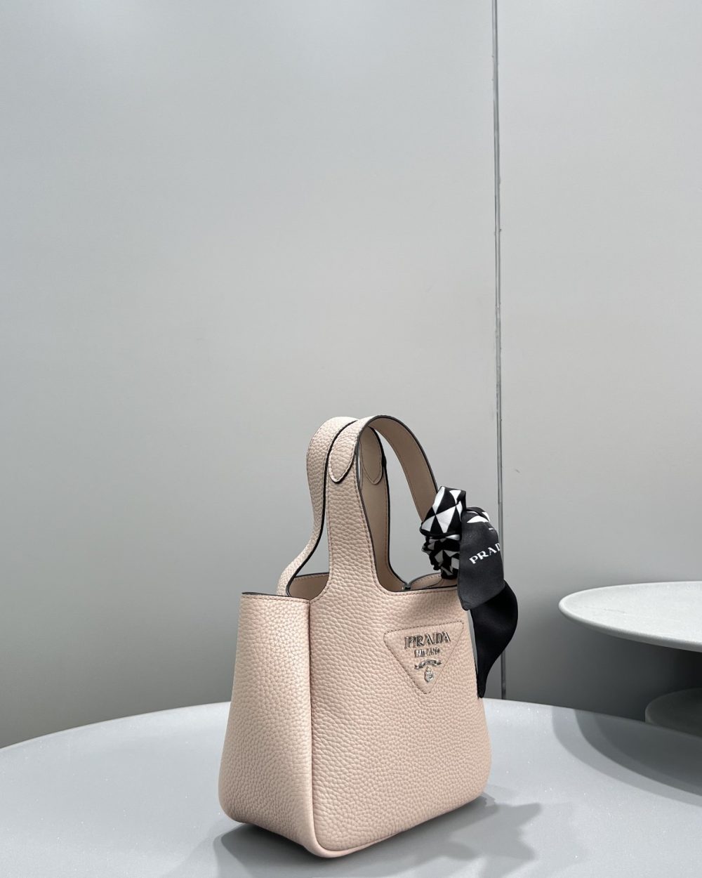 Prada Mini Tote Beige For Women, Women's Bags 7.5in/19cm