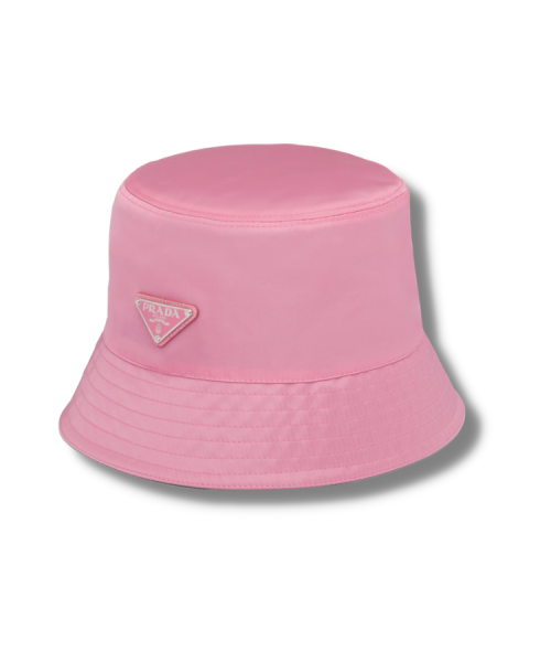 Prada Nylon Bucket Hat Begonia Pink For Women - 1HC137_2B15_F0638