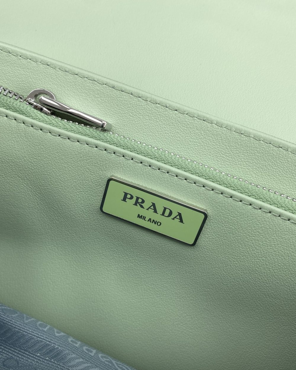 Prada Pocket Nylon And Brushed Bag Beige For Women, Women's Bags 9in/23cm 1BD295_789_F0F24_V_BFO