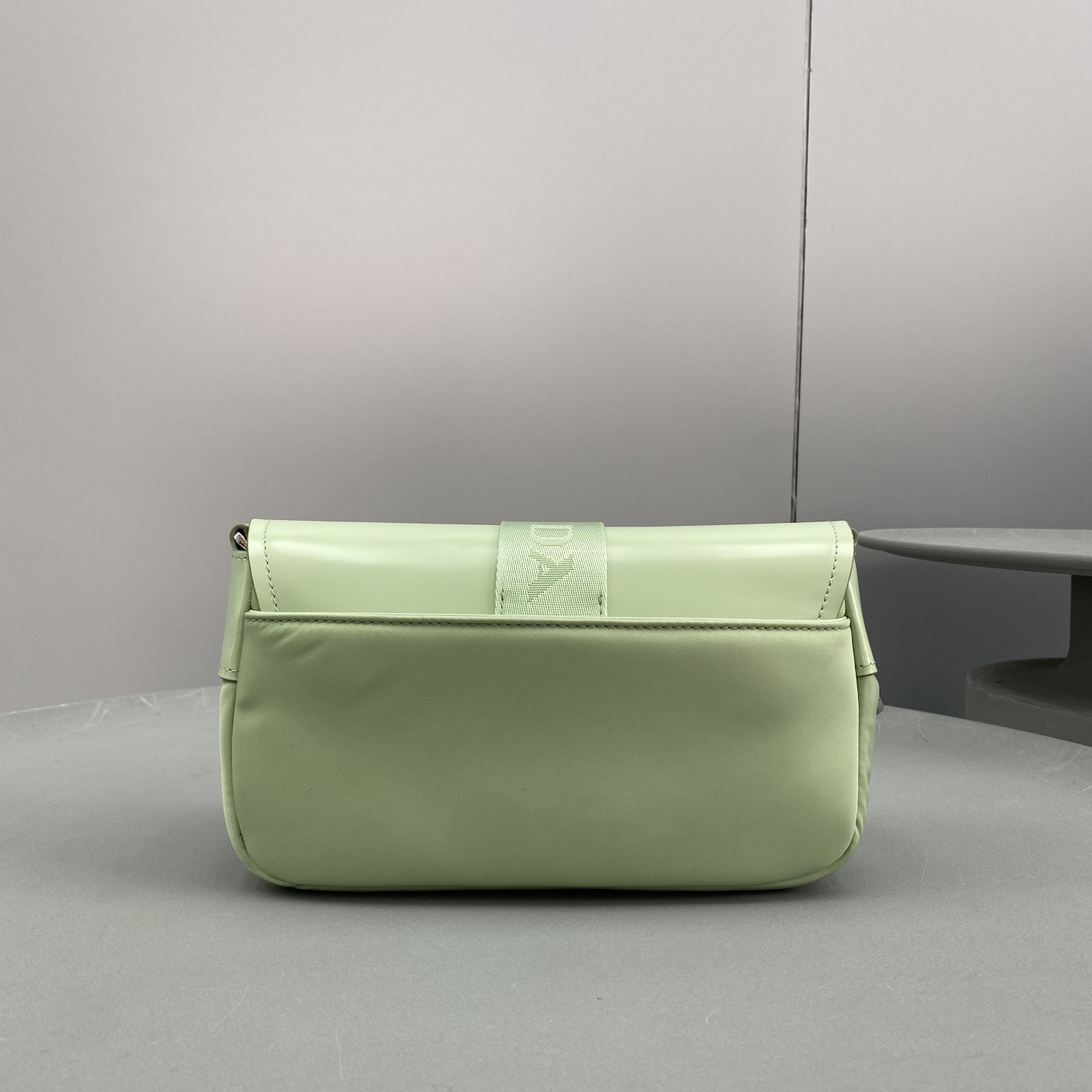 Prada Pocket Nylon And Brushed Bag Beige For Women, Women's Bags 9in/23cm 1BD295_789_F0F24_V_BFO - Image 6