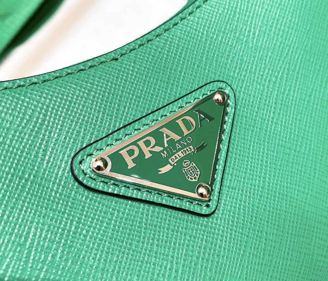 Prada Re-Edition 2005 Re-Nylon Mini Bag Green For Women, Women's Bags 8.6in/22cm - Image 6