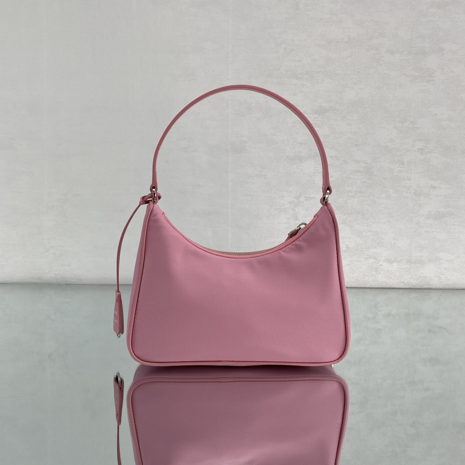 Prada Re-Edition 2005 Re-Nylon Mini Bag Pink For Women, Women's Bags 8.6in/22cm - Image 7