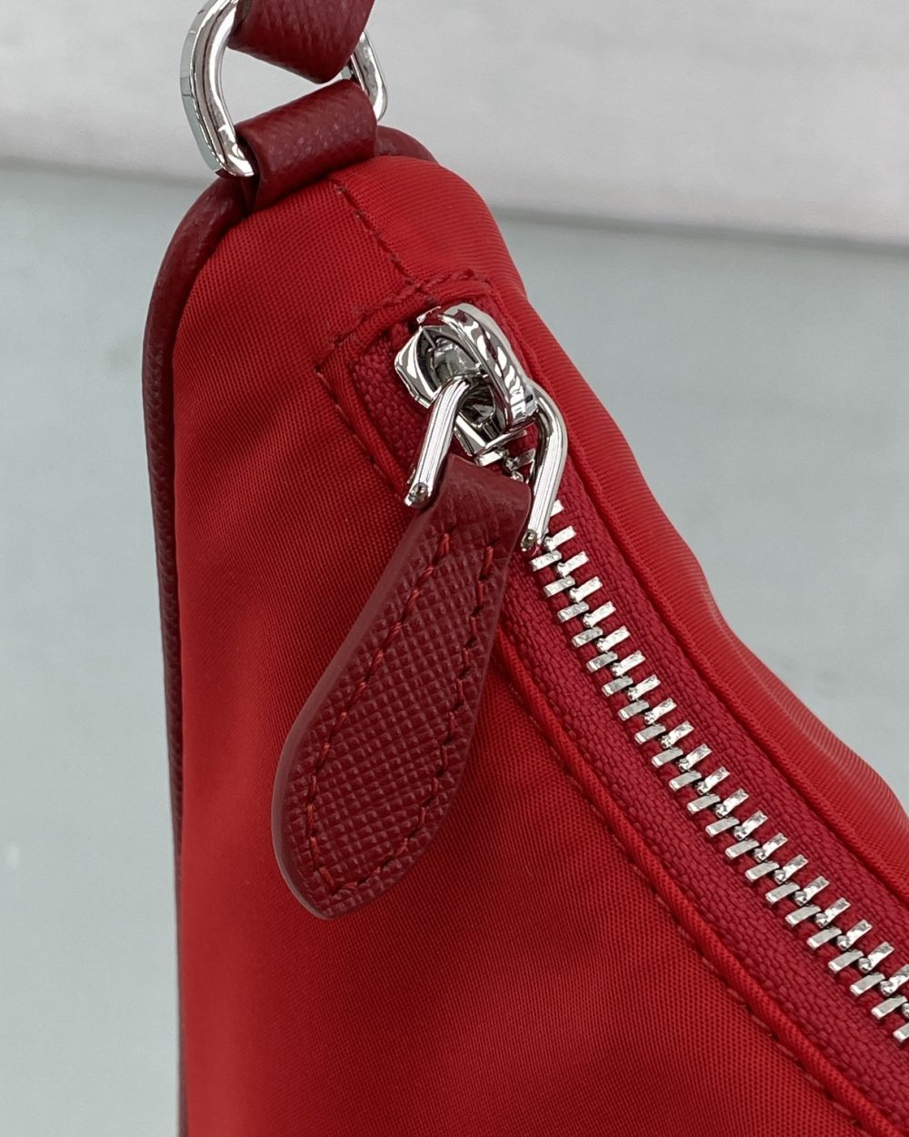 Prada Re-Edition 2005 Re-Nylon Mini Bag Red For Women, Women's Bags 8.6in/22cm