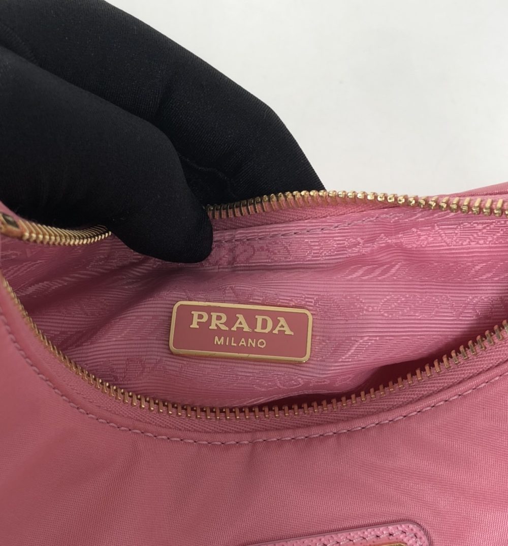 Prada Re-Edition 2005 Saffiano Bag Pink For Women, Women's Bags 8.6in/22cm 1BH204_NZV_F011S_V_V2M