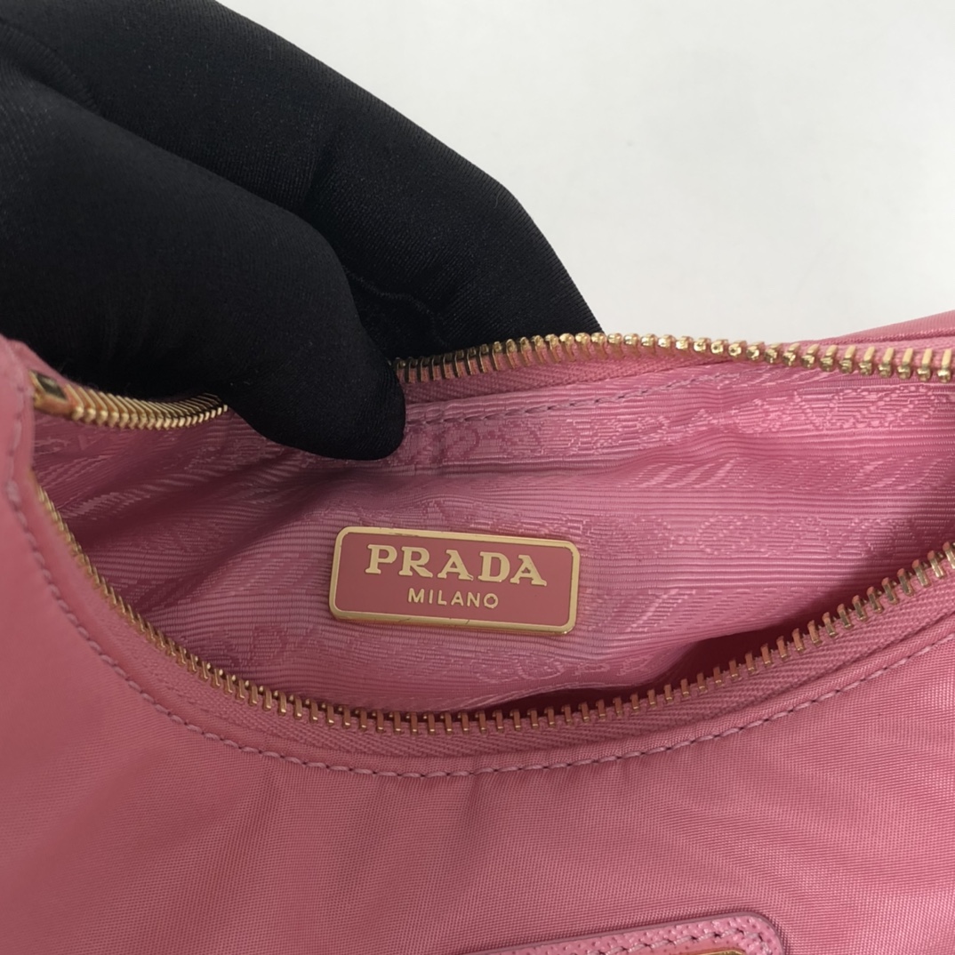 Prada Re-Edition 2005 Saffiano Bag Pink For Women, Women's Bags 8.6in/22cm 1BH204_NZV_F011S_V_V2M - Image 5