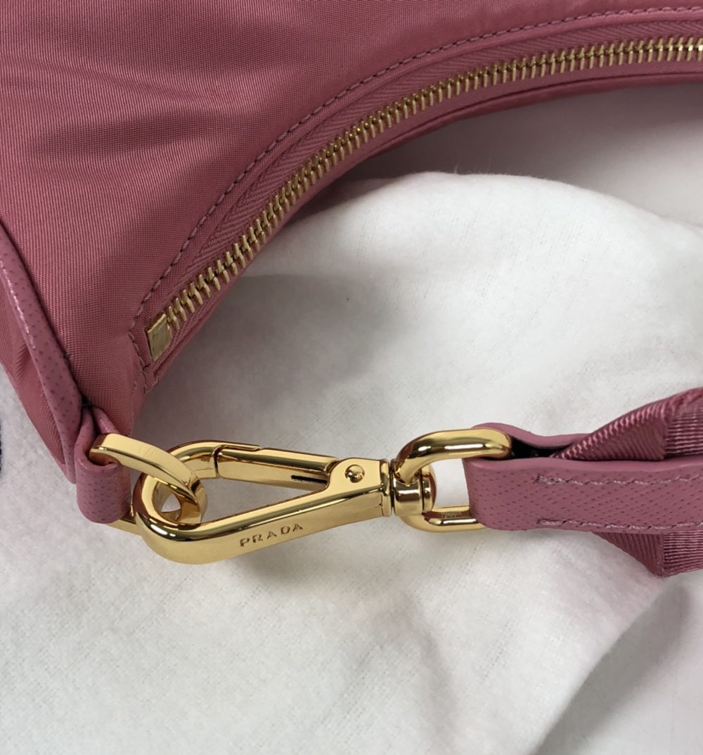 Prada Re-Edition 2005 Saffiano Bag Pink For Women, Women's Bags 8.6in/22cm 1BH204_NZV_F011S_V_V2M