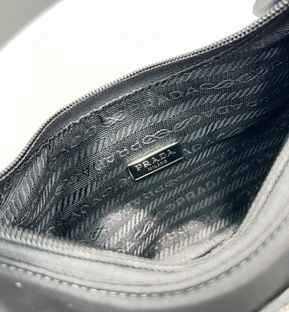 Prada Re-Nylon Re-Edition 2000 Mini-Bag Black For Women, Women's Bags 8.6in/22cm 1NE515_RDH0_F0002