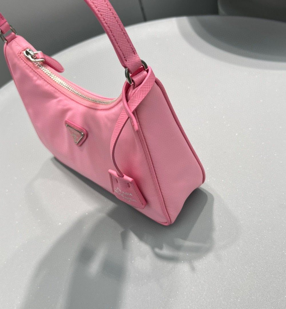 Prada Re-Nylon Re-Edition 2000 Mini-Bag Pink For Women, Women's Bags 8.6in/22cm 1NE515_RDH0_F0E18