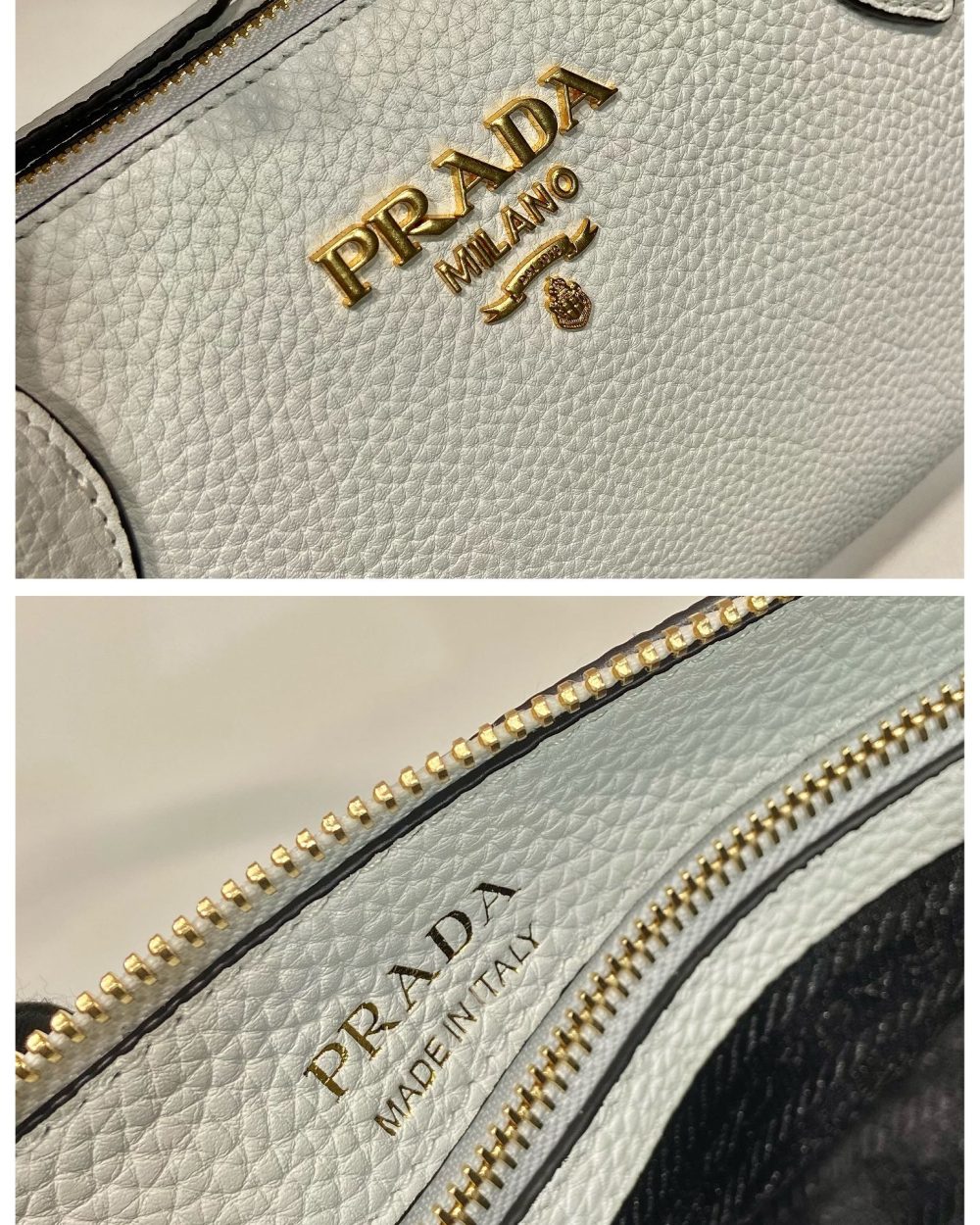 Prada Saffiano Mini Bag White For Women, Women's Bags 9.4in/24cm